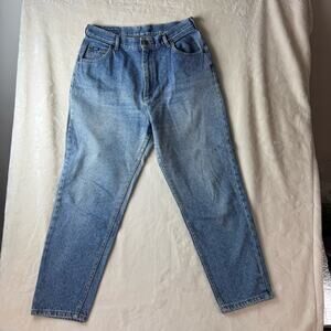 Vintage Lee Jeans Women’s 16 Petite Relaxed Straight Retro 90s Made in the USA